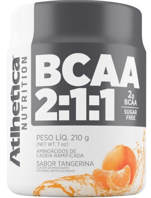 Bcaa 2.1.1 Pro Séries (210G) - Sabor Tangerina, Atlhetica Nutrition