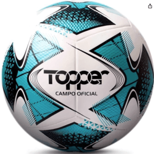 Bola Topper 22 Campo Branco/Verde Mar/Preto